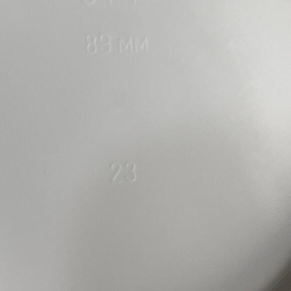 Vintage 1980s Popeet Plastic Collapsable Storage Containers White Set of 3 Lids - Picture 6 of 6